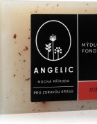 Angelic Soap fondant Růže екстра лек натурален сапун 105 гр.