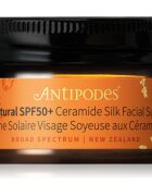 Antipodes Supernatural SPF50+ Ceramide Silk Facial Sunscreen защитен крем за лице с церамиди SPF 50+ 15 мл.