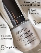 Apivita 5-Action Eye Serum интензивен серум за околоочната област 15 мл.