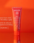 Apivita Bee Sun Safe Anti-Spot and Anti-Age Face Cream SPF 50 защитен крем против стареене на кожата SPF 50 50 мл.