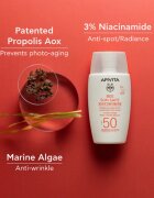 Apivita Bee Sun Safe Daily Age Repair Fluid SPF50 защитен флуид против бръчки SPF 50 50 мл.