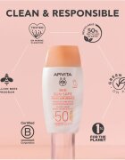 Apivita Bee Sun Safe Daily Age Repair Tinted Fluid SPF50 тониращ защитен крем SPF 50 50 мл.