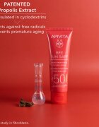 Apivita Bee Sun Safe Hydra Face Tinted Gel-Cream SPF50 тониращ гел-крем SPF 50 50 мл.