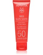 Apivita Bee Sun Safe Hydra Fresh Face Gel-Cream SPF50 хидратиращ гел крем SPF 50 50 мл.