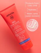 Apivita Bee Sun Safe Hydra Fresh Milk SPF50 слънцезащитен лосион за лице и тяло SPF 50 200 мл.
