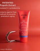 Apivita Bee Sun Safe Hydra Fresh Milk SPF50 слънцезащитен лосион за лице и тяло SPF 50 200 мл.