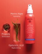 Apivita Bee Sun Safe Hydra Melting Ultra-Light Spray SPF30 слънцезащитен лосион в спрей SPF 30 200 мл.