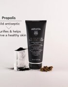 Apivita Cleansing Black Detox Cleansing Gel почистващ гел с активен въглен за лице и очи 50 мл.