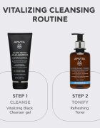 Apivita Cleansing Black Detox Jelly Cleanser почистващ гел с активен въглен 50 мл.