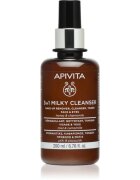Apivita Cleansing Milk Face & Eyes почистващо мляко 3 в 1 за лице и очи 200 мл.