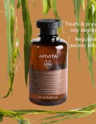 Apivita Dandruff Oily Dandruff Shampoo шампоан против пърхот за мазна коса 250 мл.