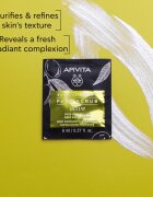 Apivita Express Beauty Exfoliating Face Scrub Olive интензивен почистващ пилинг за лице 2 x 8 мл.