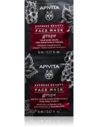Apivita Express Beauty Grape стягаща маска за лице 2x8 мл.
