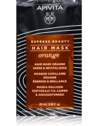 Apivita Express Beauty Hair mask Shine Orange ревитализираща маска за коса 20 мл.