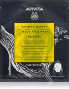 Apivita Express Beauty Lifting Tissue Face Mask Mastic лифтинг платнена маска 15 мл.