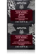 Apivita Express Beauty Line Smoothing Eye Mask Grape маска за очи с изглаждащ ефект 2 x 2 мл.