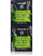 Apivita Express Beauty Moisturizing Face Mask Prickly Pear успокояваща маска за лице с хидратиращ ефект 2x8 мл.