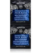 Apivita Express Beauty Moisturizing Face Mask Sea Lavender маска за лице с хидратиращ ефект 2x8 мл.
