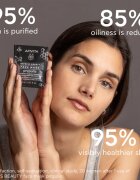 Apivita Express Beauty Purifying Face Mask Propolis почистваща черна маска за мазна кожа 2x8 мл.