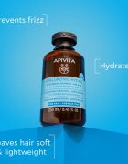 Apivita Hyaluronic Hydra Fine Hair Moisturizing Shampoo хидратиращ шампоан за фина коса 250 мл.