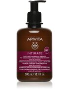 Apivita Intimate Lady Creamy Cleanser нежен гел за интимна хигиена за ежедневна употреба 300 мл.