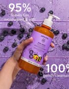Apivita Mini Bees Gentle Kids Shampoo Blueberry & Honey шампоан за тънка коса за деца 500 мл.