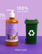 Apivita Mini Bees Gentle Kids Shampoo Blueberry & Honey шампоан за тънка коса за деца 500 мл.