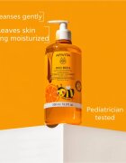 Apivita Mini Bees Gentle Kids Shower Gel Orange&Honey душ гел за тяло и коса за деца 500 мл.