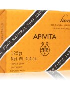 Apivita Natural Soap Honey почистващ твърд сапун 125 гр.