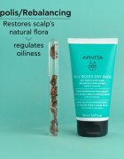 Apivita Oily Roots & Dry Ends Balancing Conditioner балсам за мазен скалп и сухи краища 150 мл.