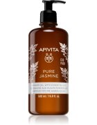 Apivita Pure Jasmine Shower Gel хидратиращ душ гел с есенциални масла 500 мл.