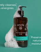 Apivita Refreshing Fig Shower Gel освежаващ душ гел с есенциални масла 500 мл.