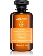 Apivita Shine Revitalizing Shampoo ревитализиращ шампоан за подсилване и блясък на косата 250 мл.