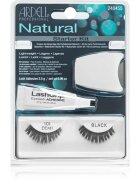 Ardell Natural изкуствени мигли с лепило 101 Demi Black 4 бр.