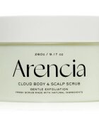 Arencia Fresh Cloud Geranium & Primrose фин пилинг за тяло и коса 260 гр.