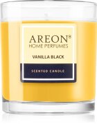Areon Scented Candle Vanilla Black ароматна свещ 120 гр.