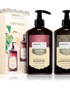 Arganicare Castor Oil Set подаръчен комплект стимулиращ растежа на косата 1 бр.