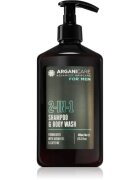 Arganicare For Men 2-In-1 Shampoo & Body Wash душ гел и шампоан 2 в 1 за мъже 400 мл.