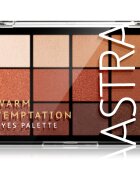 Astra Make-up Palette The Temptation палитра от сенки за очи цвят Warm Temptation 15 гр.
