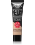 Astra Make-up Soft Mat Foundation лек фон дьо тен цвят 004 vanilla 30 мл.