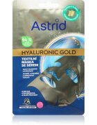 Astrid Hyaluronic Gold текстилна маска за незабавно стягане и изглаждане на кожата 1 бр.