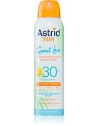 Astrid Sun Coconut Love невидим спрей за тен SPF 30 с висока UV защита 150 мл.