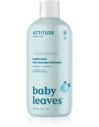 Attitude Baby Leaves Bubble Wash пяна за вана за деца от раждането им 473 мл.