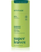 Attitude Super Leaves Natural Deodorant дезодорант стик без алуминий Pear & Amber 75 гр.