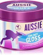 Aussie Oh My Gloss Glossing Hair Mask озаряваща хидратираща маска За коса 500 мл.