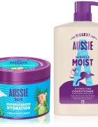 Aussie SOS & Miracle Moist комплект за суха и увредена коса