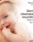 Aveeno Baby Daily Care миещ гел за тяло и коса за деца от раждането им 250 мл.