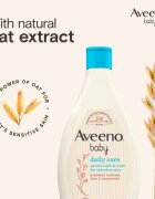 Aveeno Baby Daily Care миещ гел за тяло и коса за деца от раждането им 250 мл.