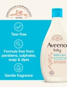 Aveeno Baby Daily Care миещ гел за тяло и коса за деца от раждането им 250 мл.