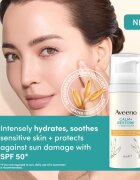 Aveeno Calm + Restore хидратиращ лосион за лице SPF 50 50 мл.
